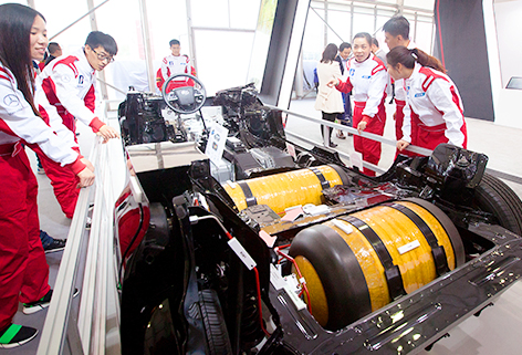 混合动力实训基地